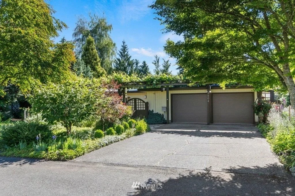 An Enclosed Courtyard Home in Olympia - $599,900