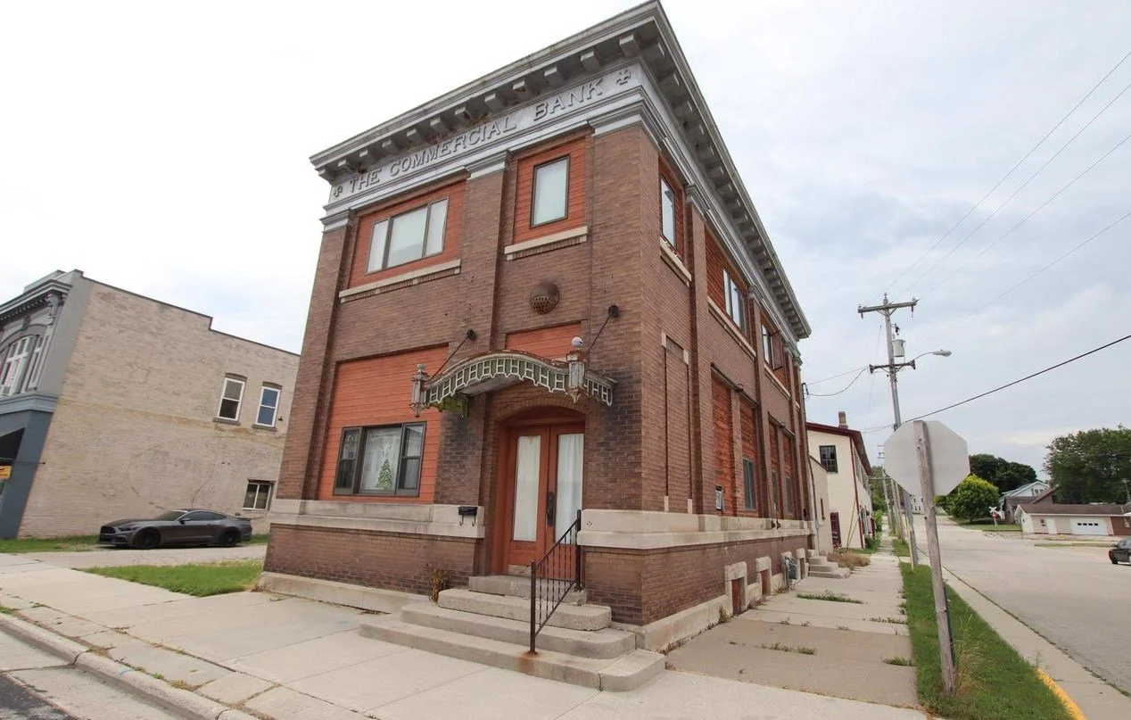 A Bank Turned Duplex in Chilton, WI - $145,900