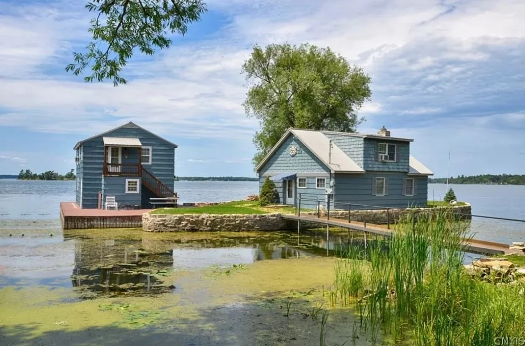 A Private Island in Hammond, NY - $499,000