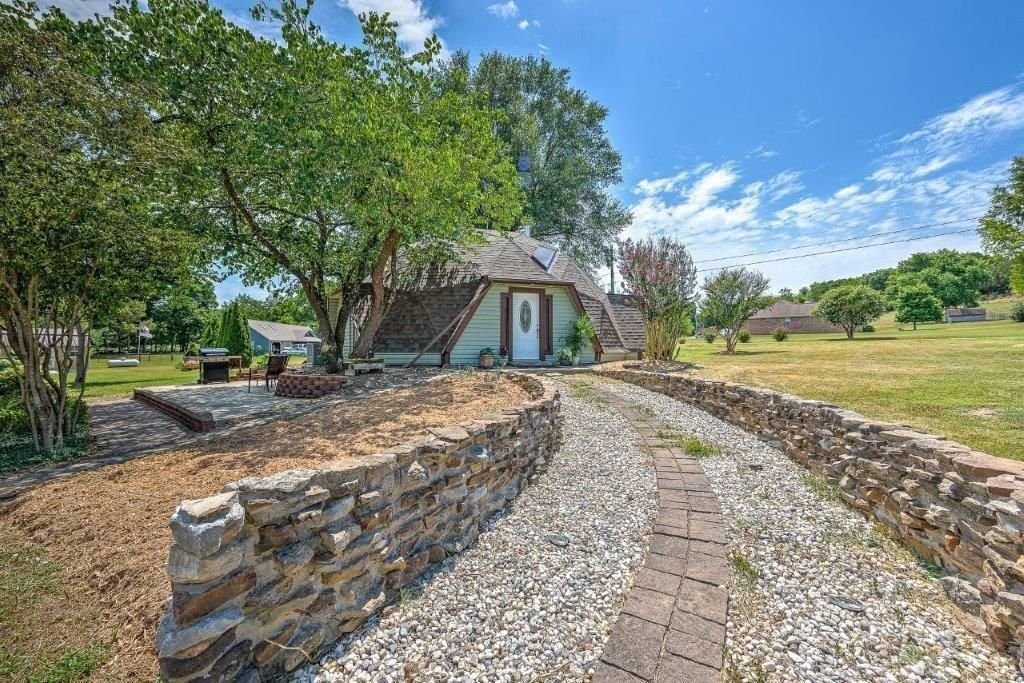 A Geodesic Home in Lowell, AR - $259,500