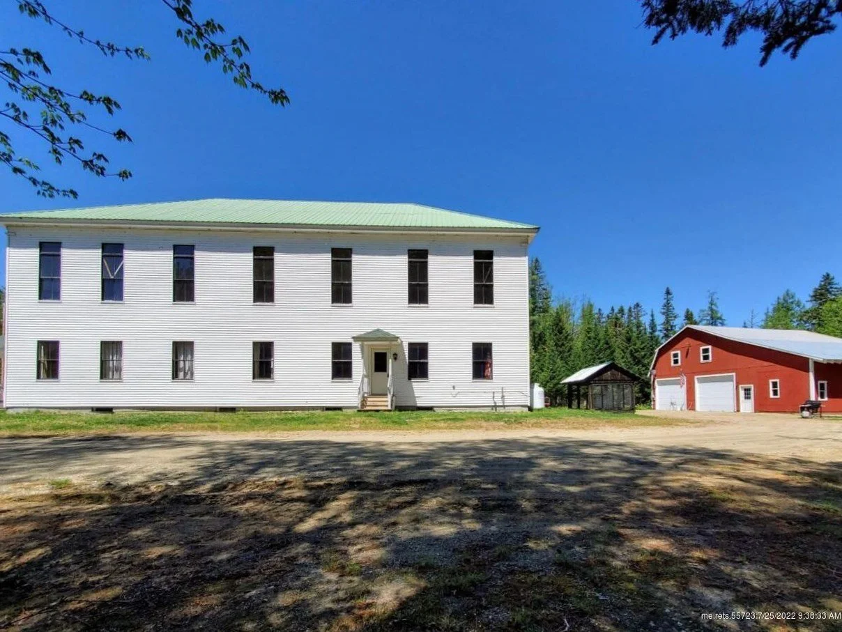 A Former Townhall in Magalloway, ME - $299,000