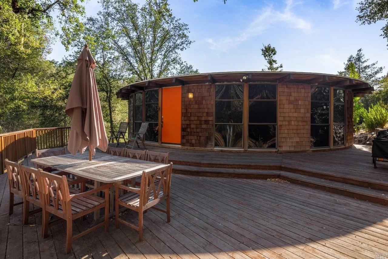 A Round House in Geyserville, CA - $950,000