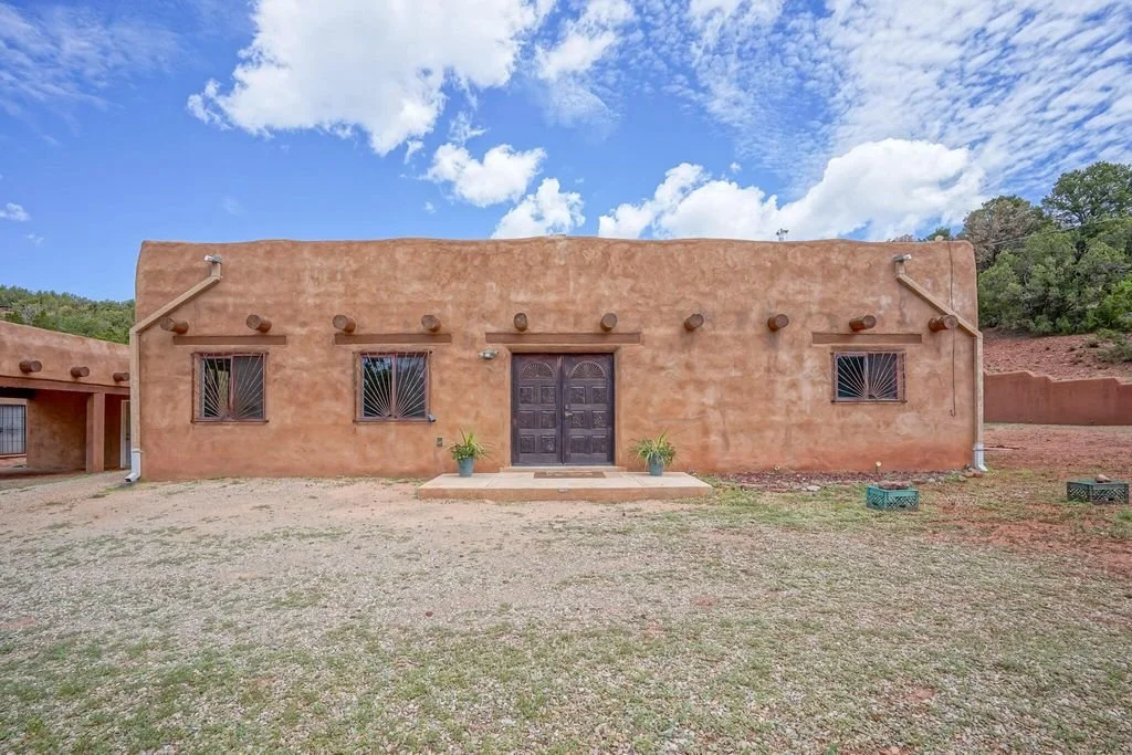 An Adobe on 4 Acres in Tijeras, NM - $350,000