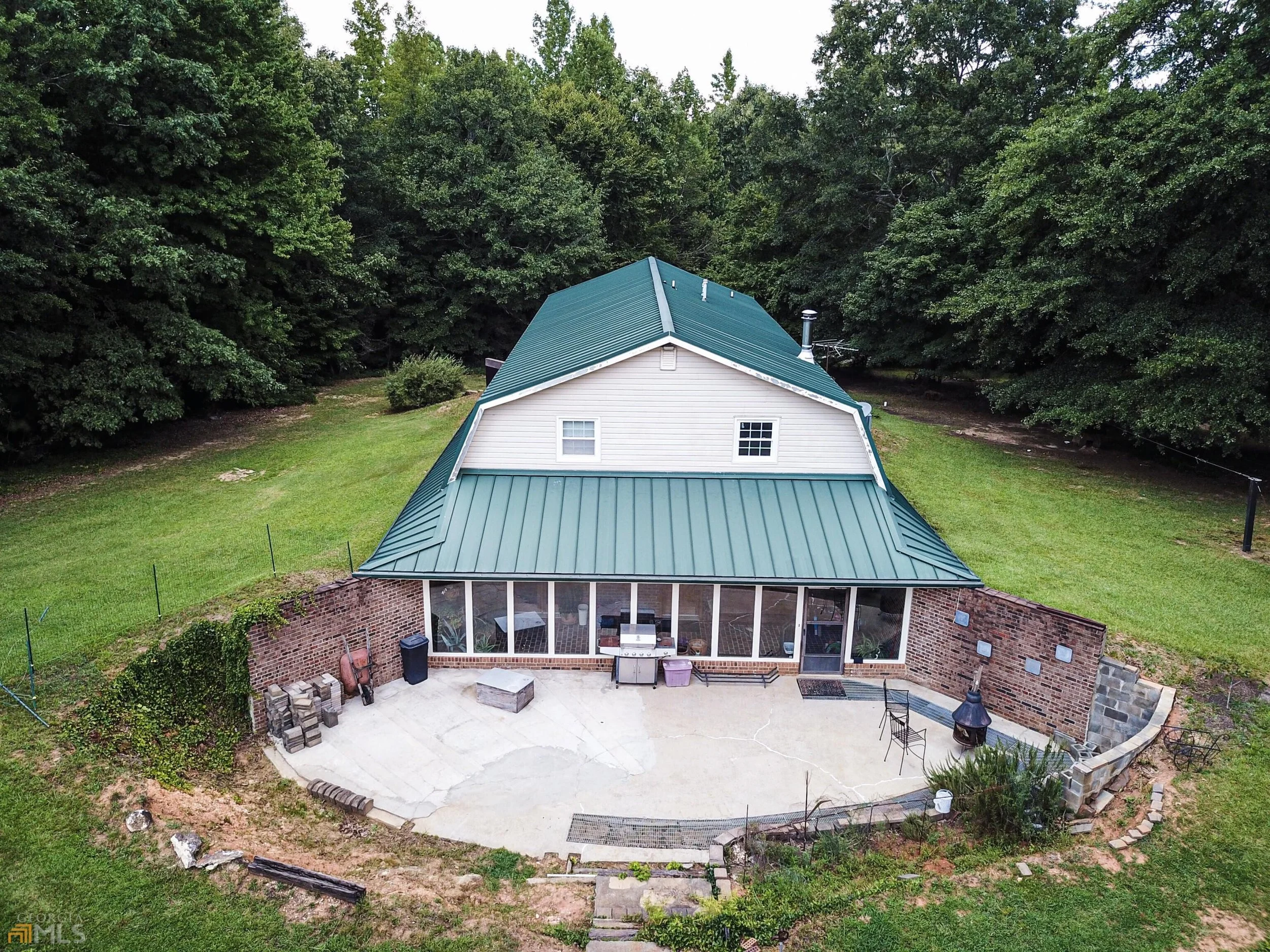 An Earth Berm House on Almost 7 Acres - $550,000