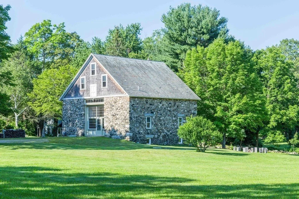 A Stone Barn Built in 1907 in Acton, MA - $889,000