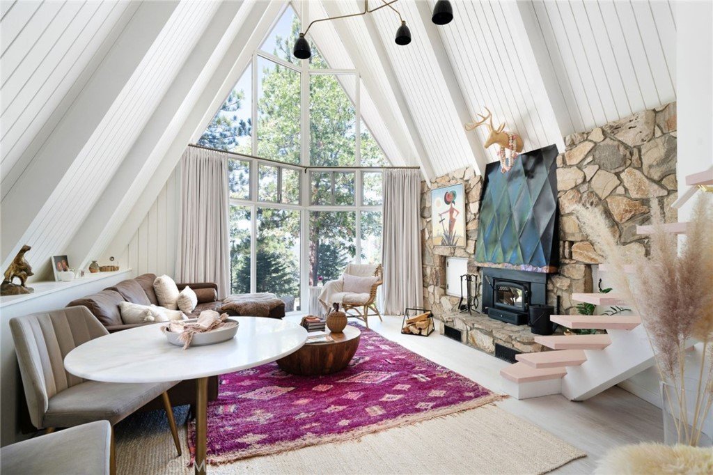 A 1959 A-Frame in Running Springs, CA - $565,000