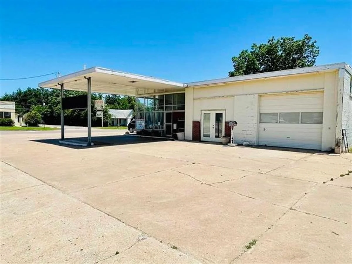 A 1956 Gas Station in Perry, OK - $599,000