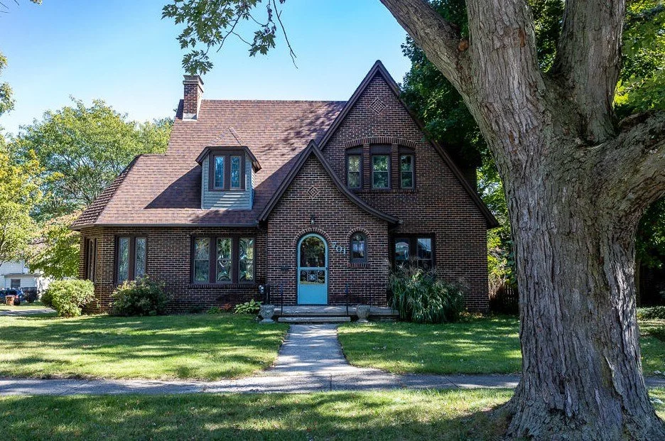 A Brick Tudor in Jackson, MI - $224,900