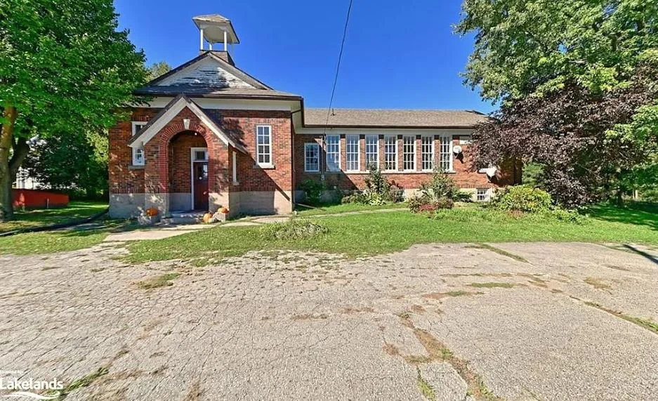 The Honeywood Schoolhouse on 2.9 Acres - C$950,000