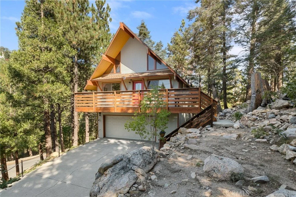 An A-Frame in Lake Arrowhead, CA - $730,000