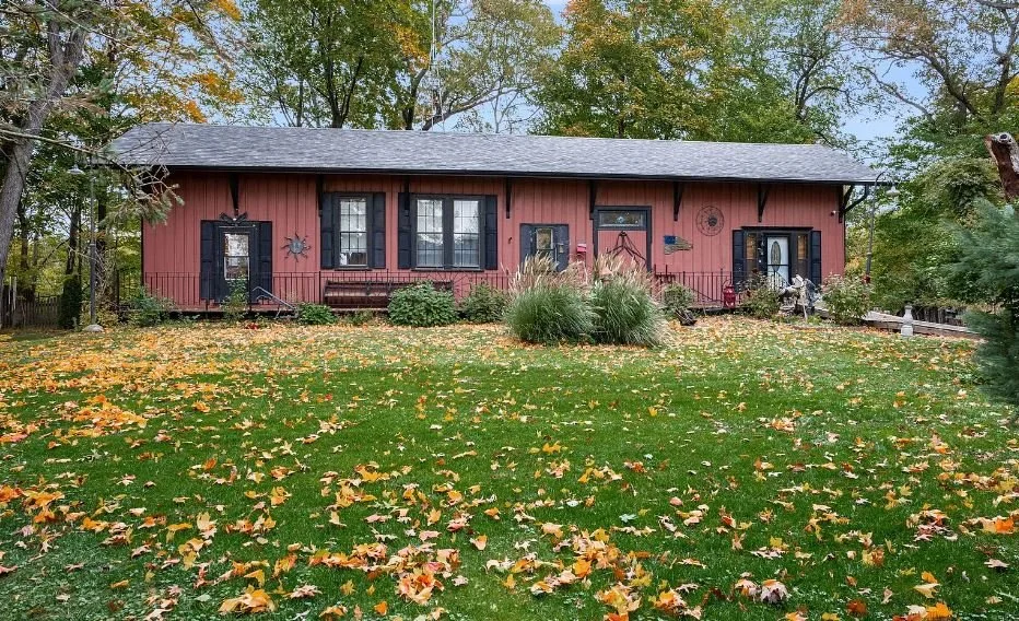 A Former Train Depot in Sheridan, IL - $410,000