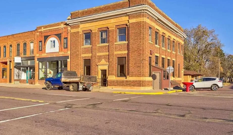 A Former Bank in Amboy, MN - $179,000