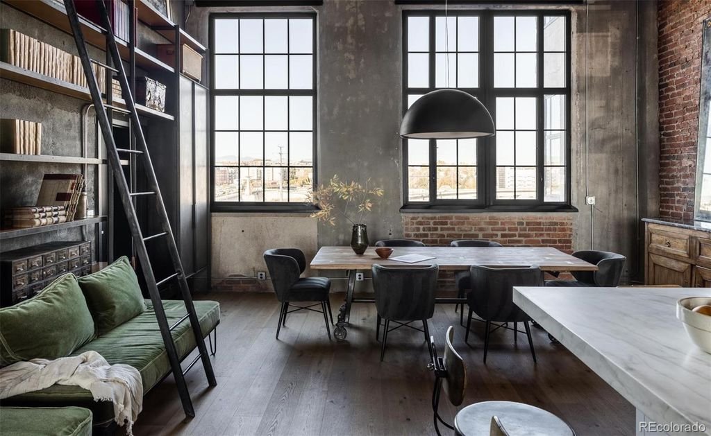 A Condo in a Former Mill in Denver - $1,999,000