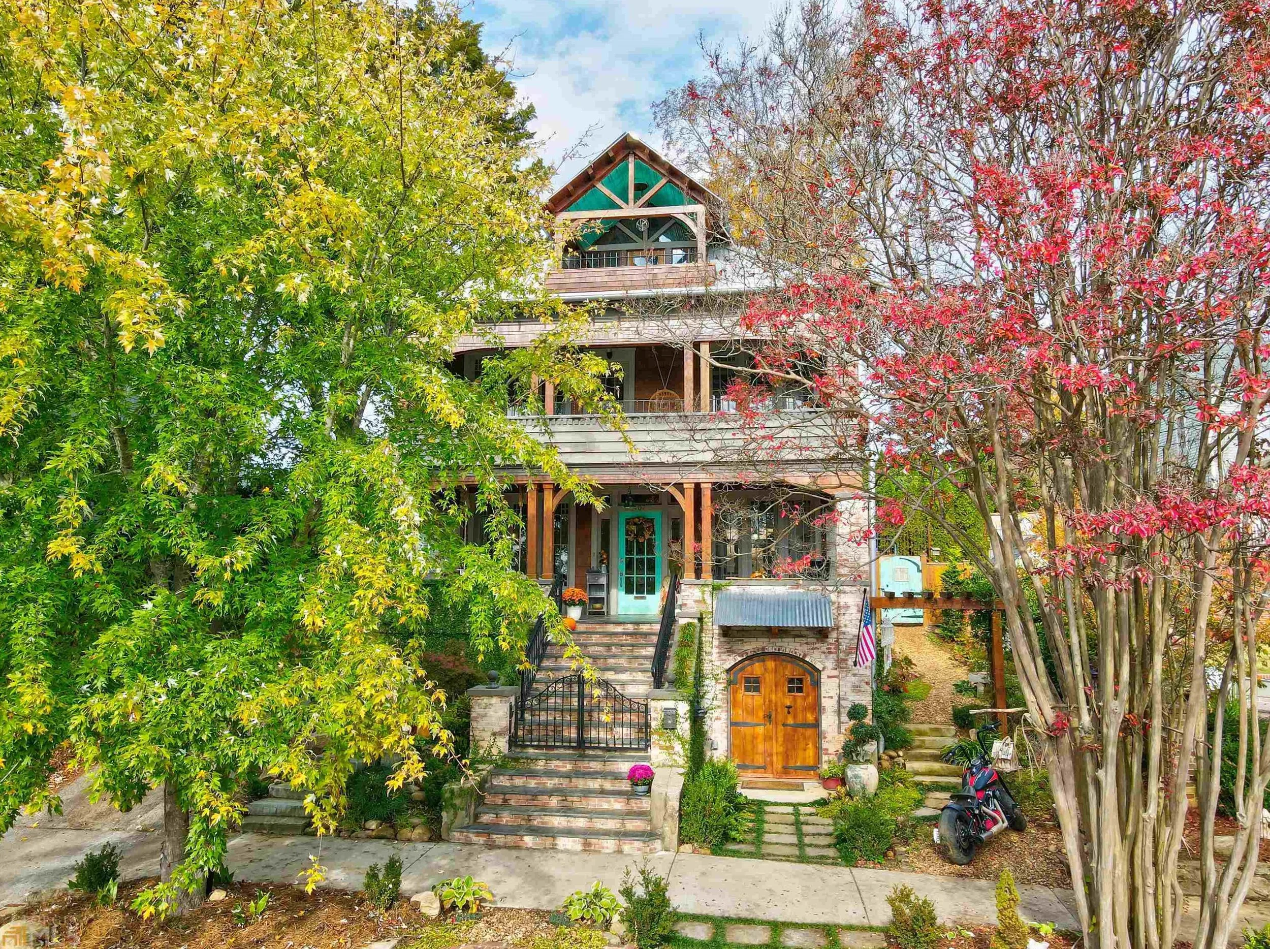 An Eclectic Home with a Basement Apartment