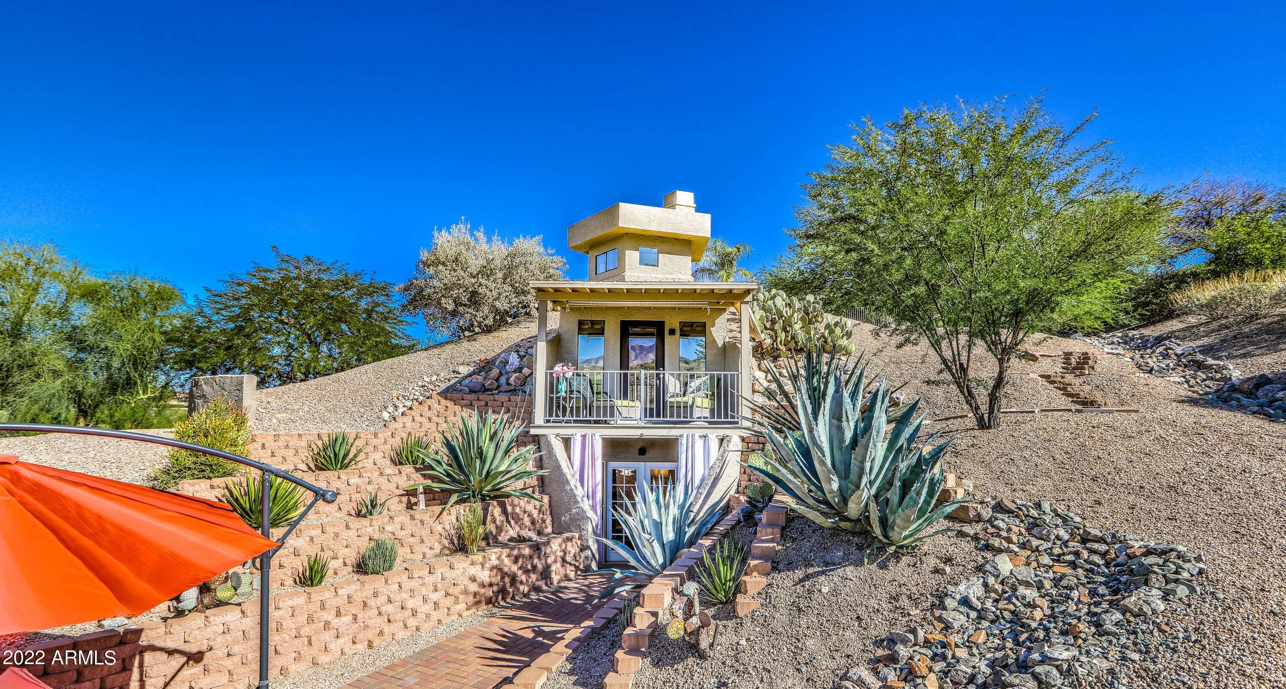 A Home Built into the Hillside - $655,000