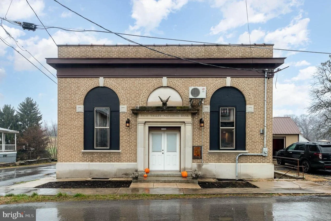 A 1927 Bank in Dry Run, PA - $252,000