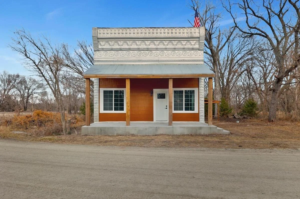 A Former Post Office in Cedar Point, KS - $95,000