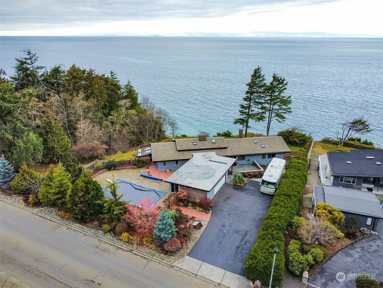 Views to Canada in Port Angeles, WA - $830,000
