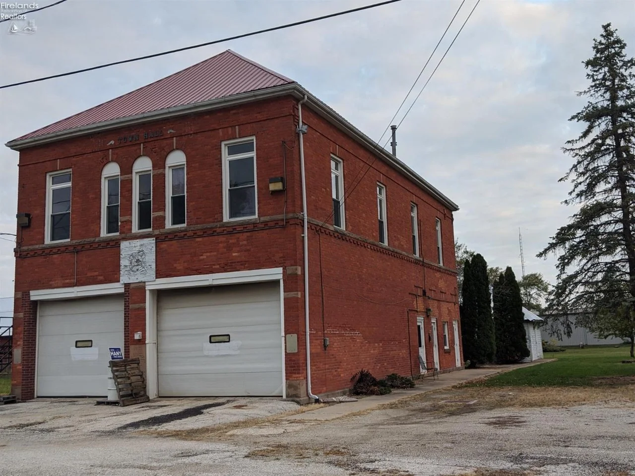 A Former Fire Station in Oak Harbor, OH - $99,900