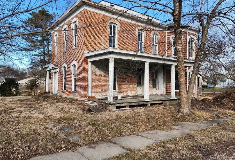 An 1868 Restoration Project in Sullivan, IL - $15,000