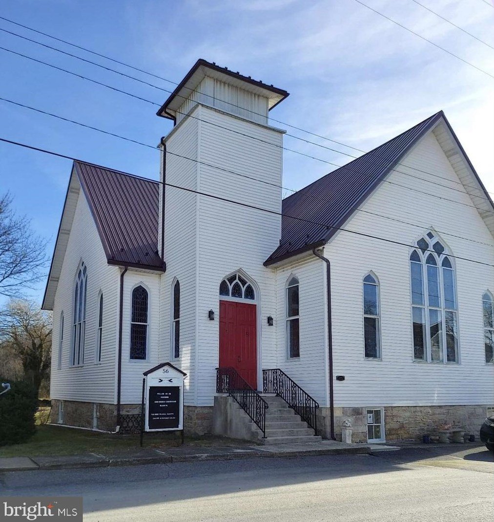 An 1896 Church in Blain, PA - $275,000