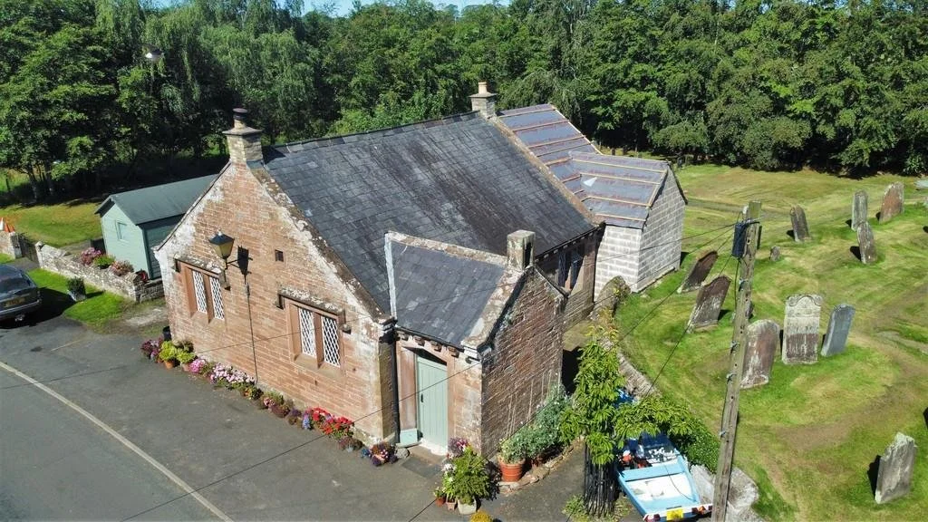 All Saints Hall in Scaleby, England - £180,000