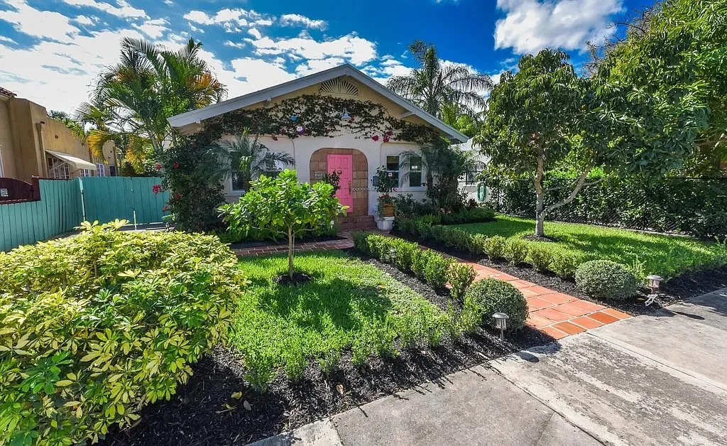 A Coloful 1926 Home in WPB - $1,395,000