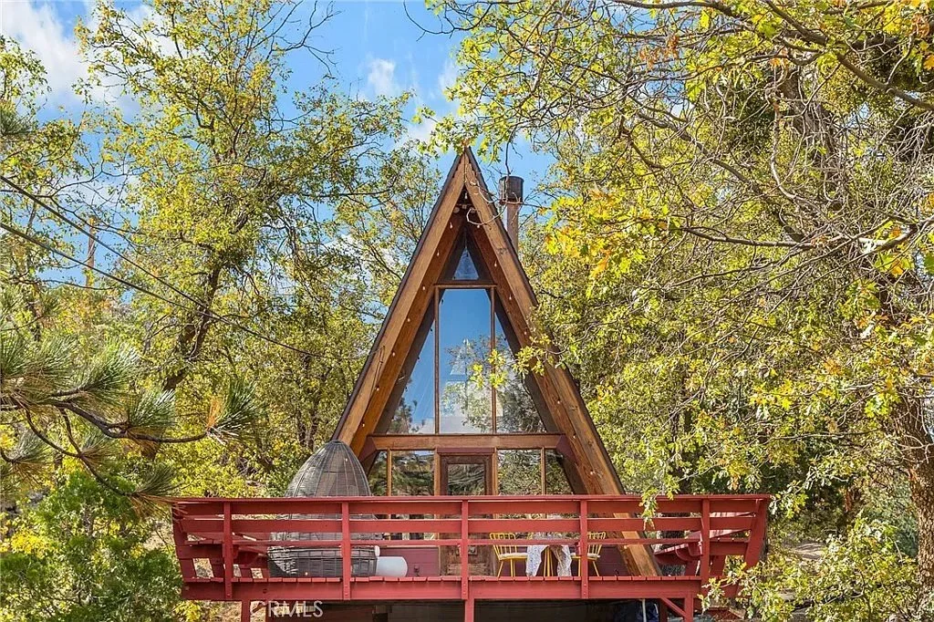 An A-Frame in Arrowbear Lake, CA - $319,000