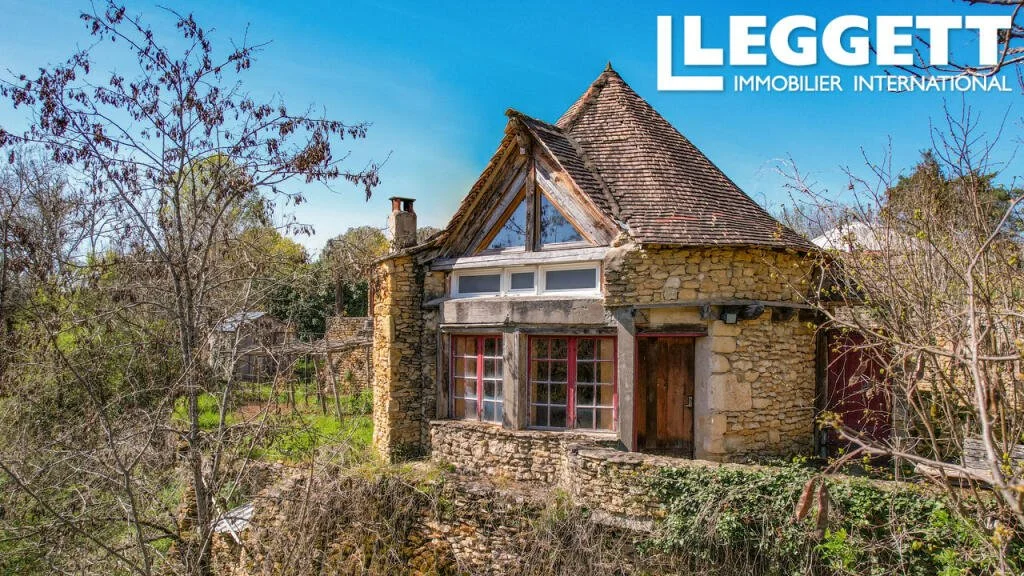 A Round Stone Cottage in France - €63,500