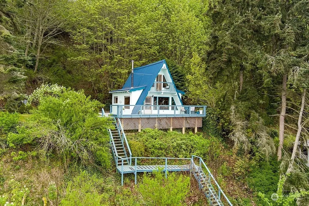 A Whidbey Island A-Frame Cabin - $600,000