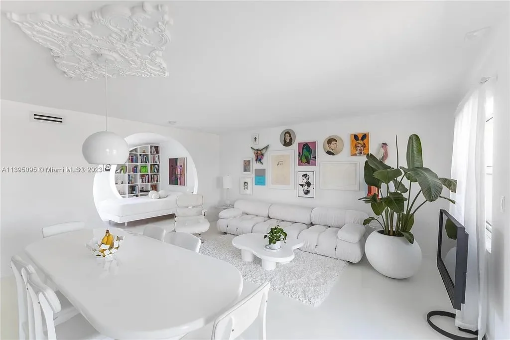 Crisp White in Miami Beach - $495,000