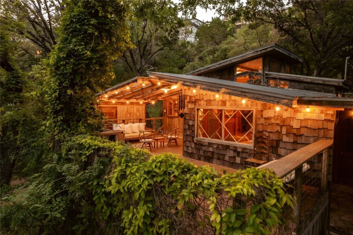 A Cozy 1970's Cabin in Austin - $1.2 Mil