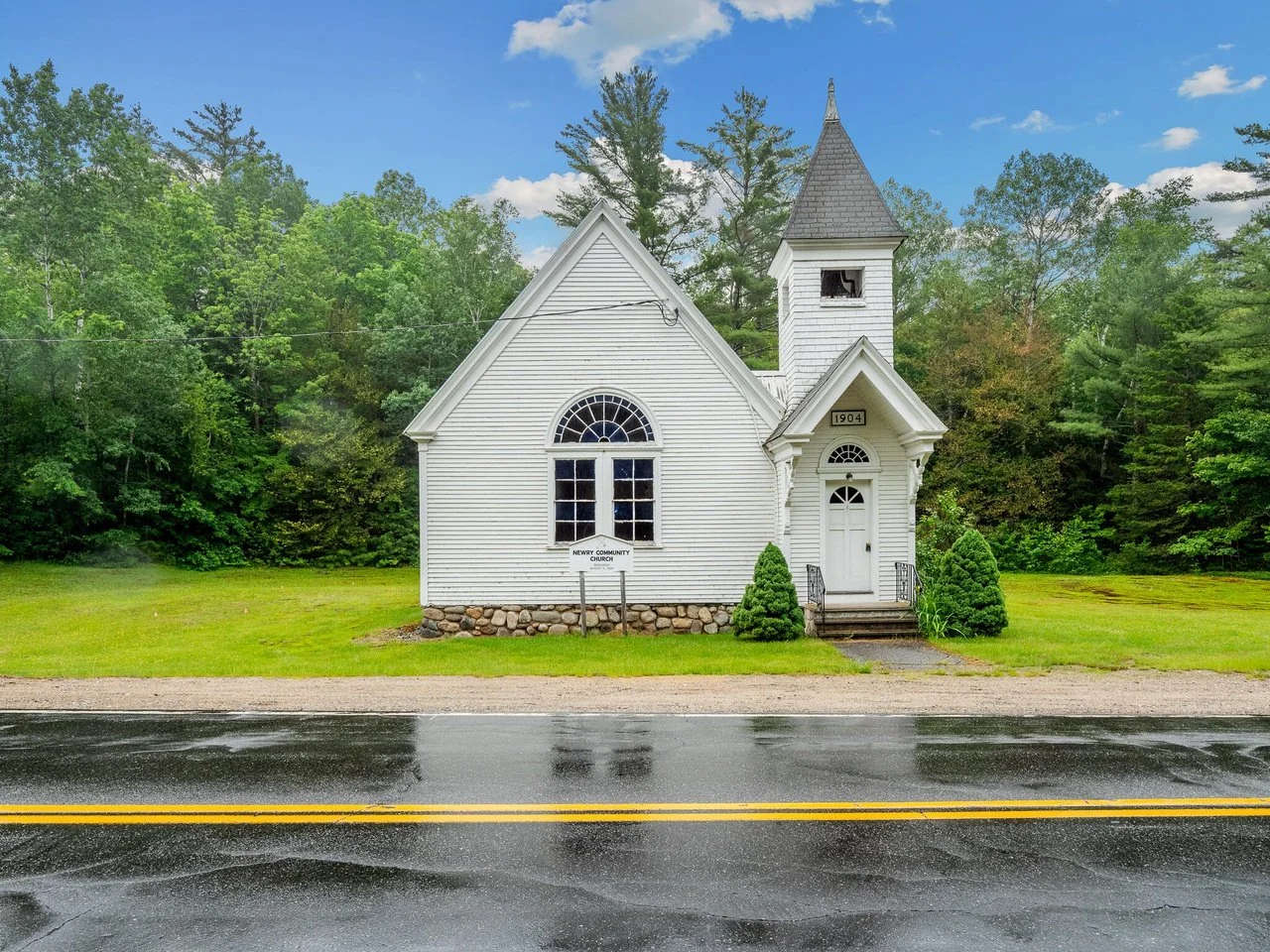 A 1904 Church in Newry, ME - $90,000