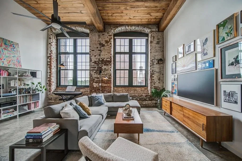 A Loft in the Former Fulton Bag and Cotton Mills - $420,000