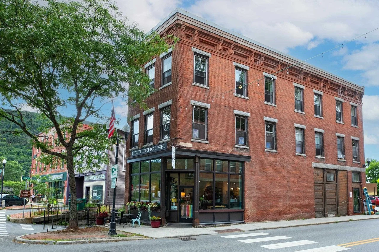 The Flat Iron Building in Rockingham, VT - $345,000