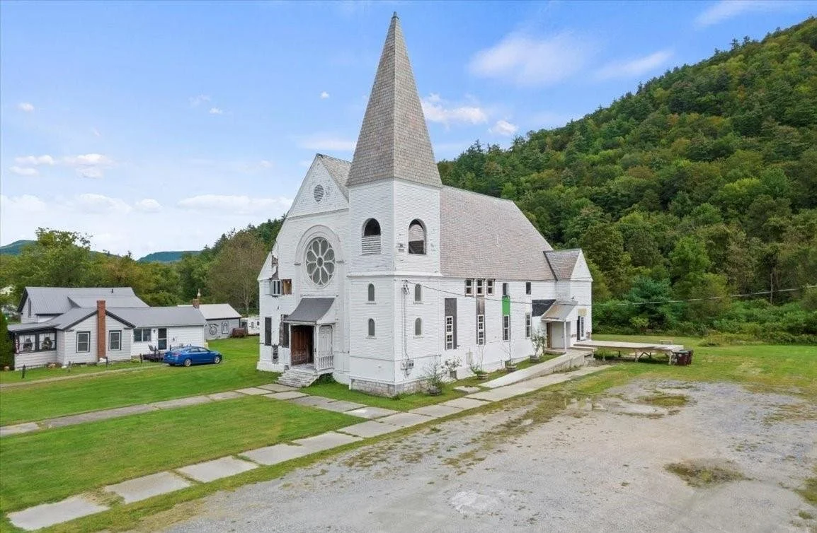 A Church Built in 1890 in Pownal, VT - $295,000