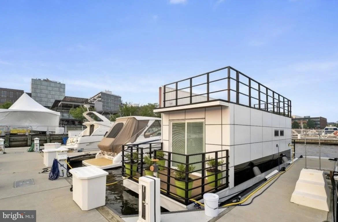 A 35-Foot Houseboat in D.C. - $190,000