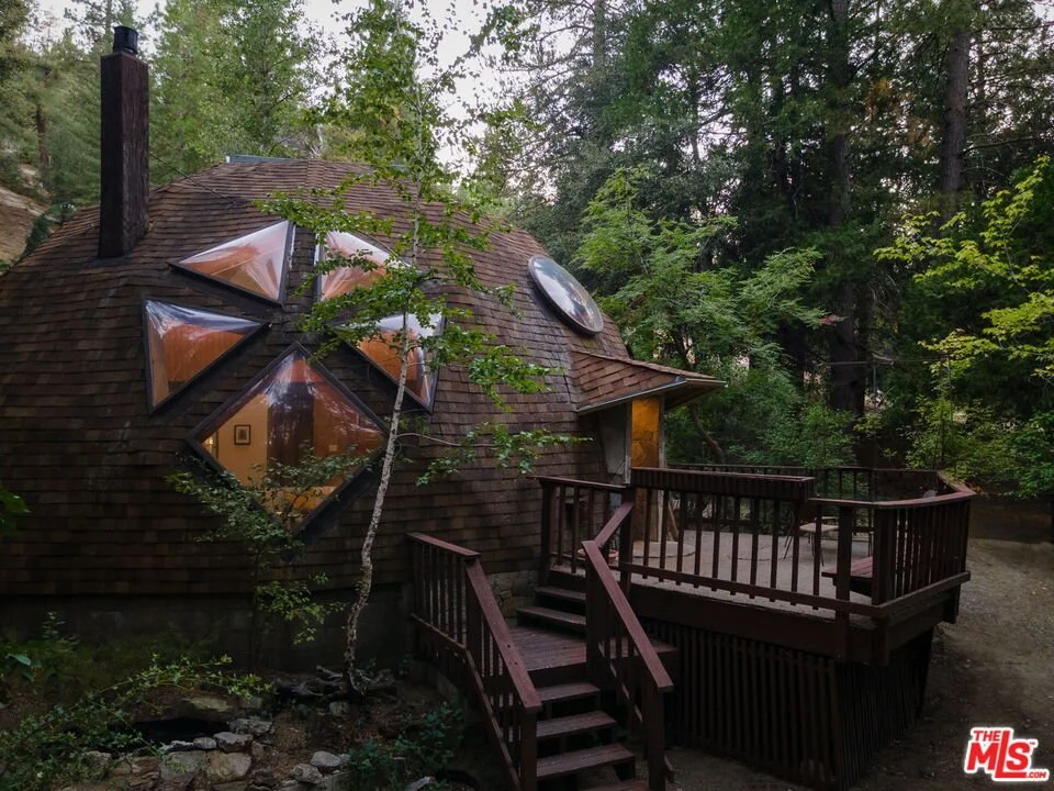 A 1986 Geodesic Home in Idyllwild, CA - $595,000
