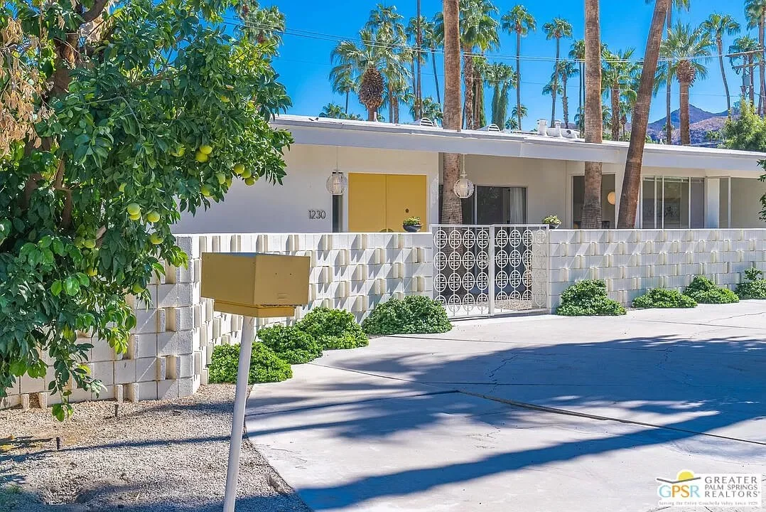 A 1959  MCM in Palm Springs, CA  - $1,795,000