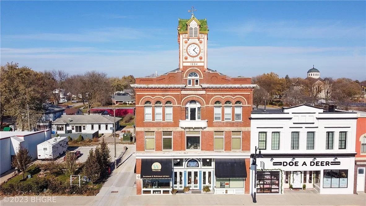 A Former Masonic Temple in Stuart, IA - $699,999