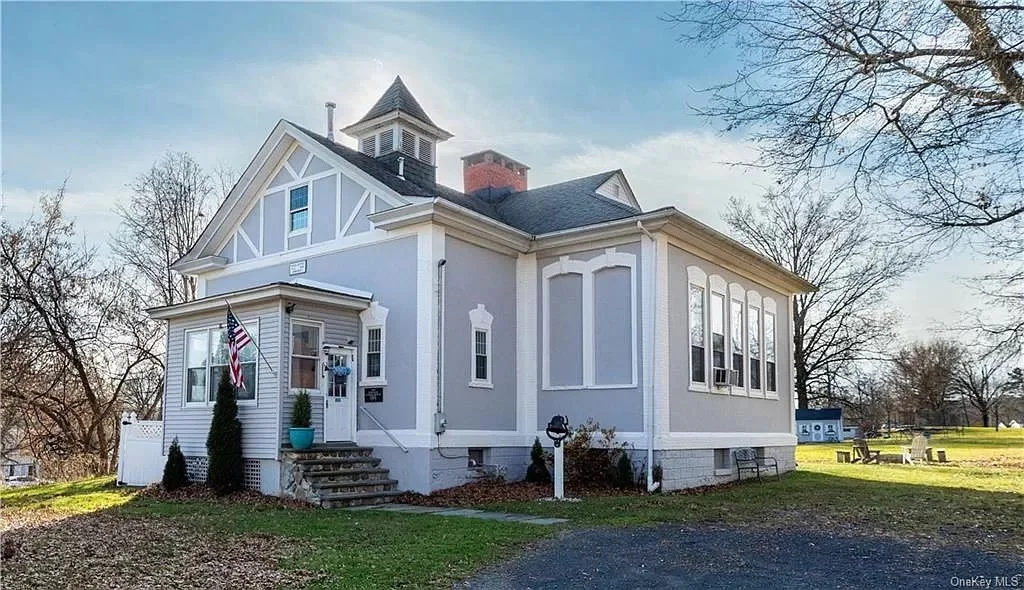A Former Schoolhouse in Johnson, NY - $539,000
