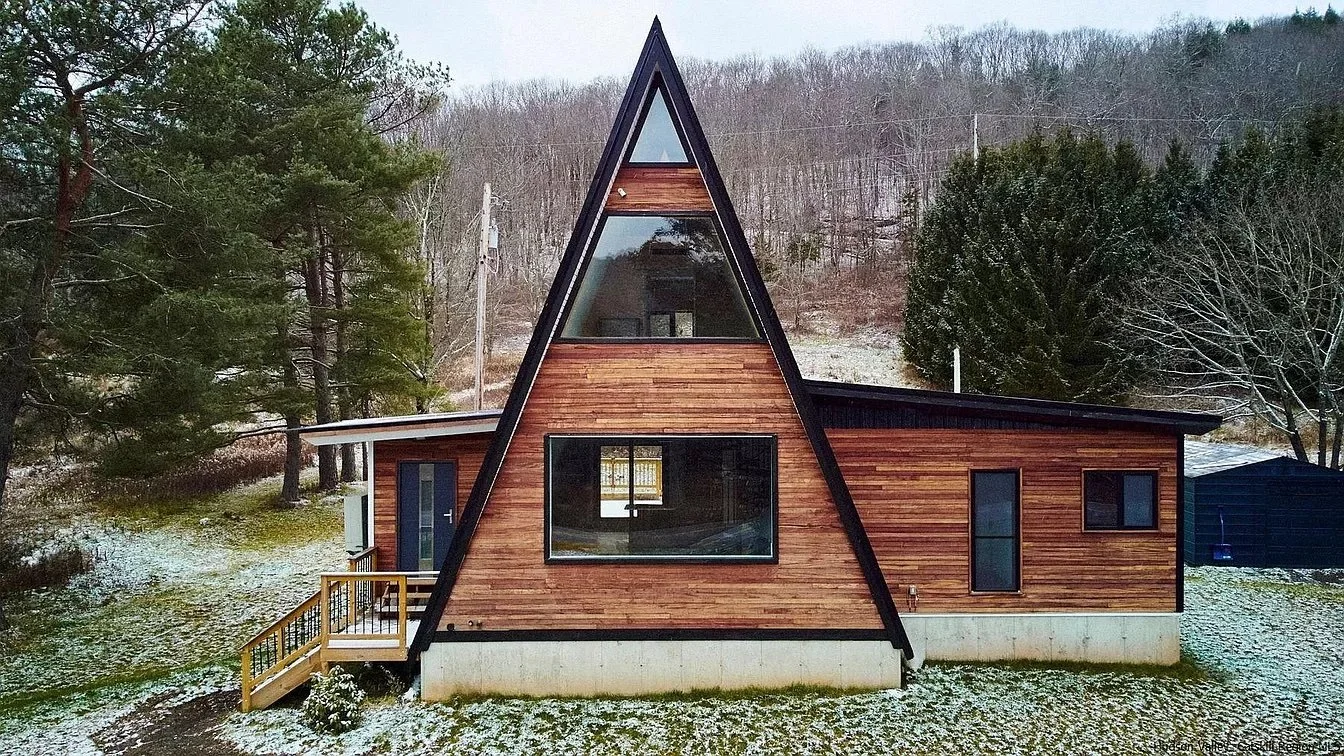 An A-Frame in Roxbury, NY - $550,000