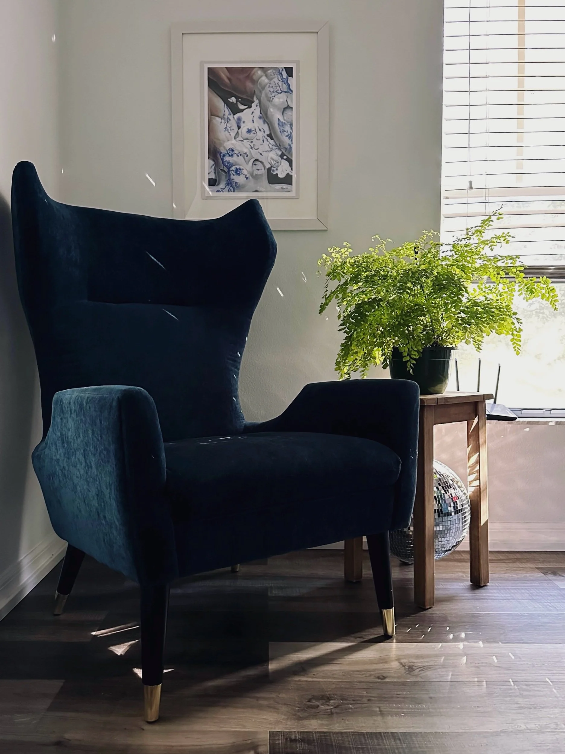 A Groovy Side Table for $45