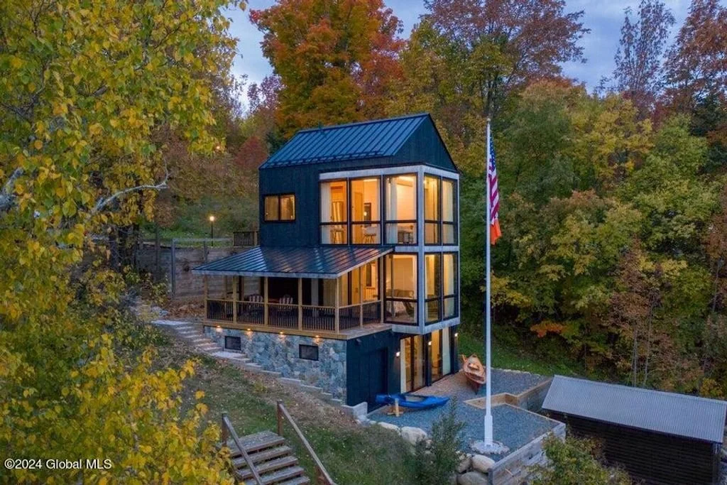 A Phil Consalvo Design in Indian Lake, NY - $1,375,000