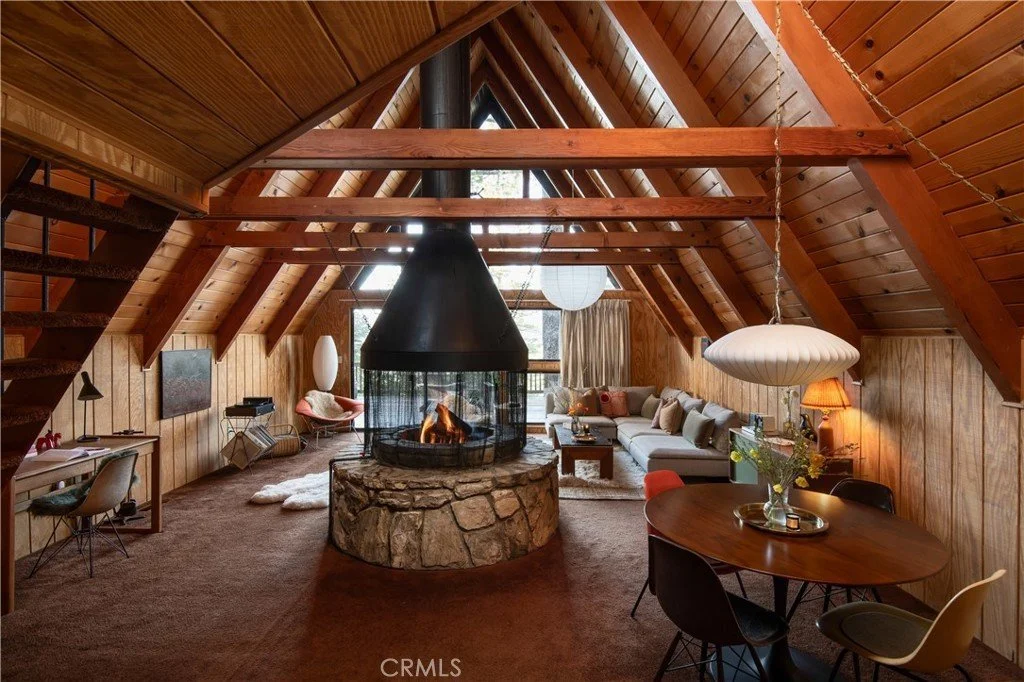A 1961 A-Frame in Running Springs, CA - $520,000