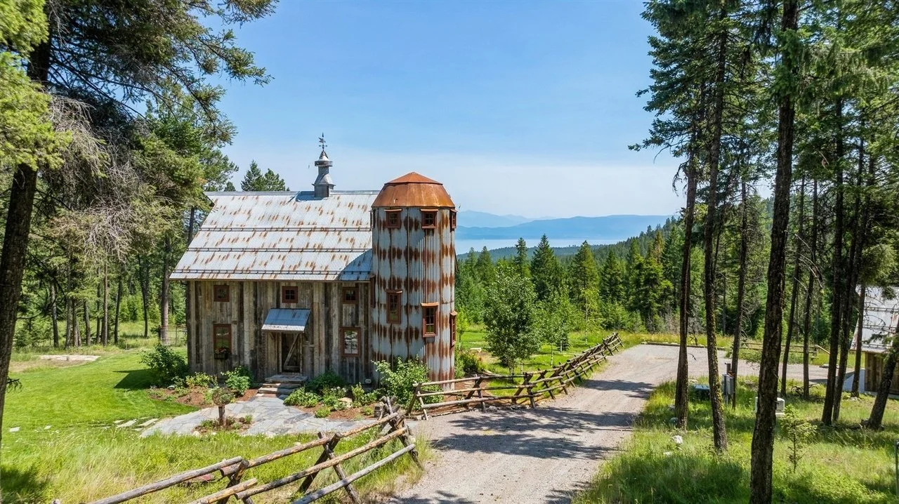 A 1906 Barn on Over 15 Acres in Somers, MT - $2,750,000