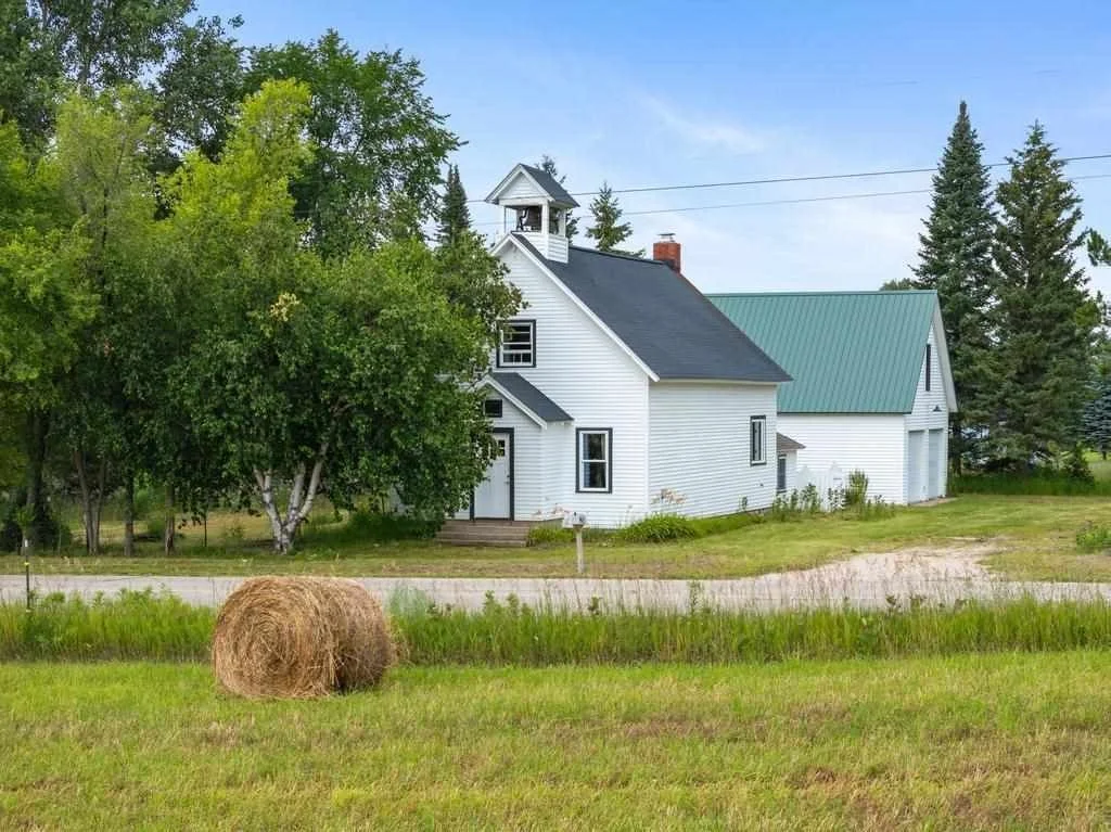 A Former Schoolhouse in Levering, MI - $349,900