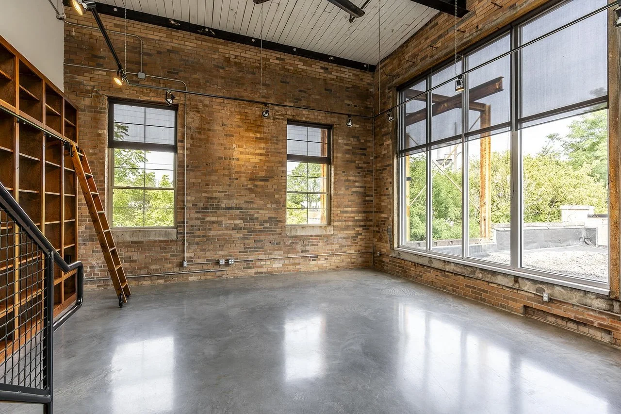 A Loft in a Converted Tobacco Processing Plant - $295,000