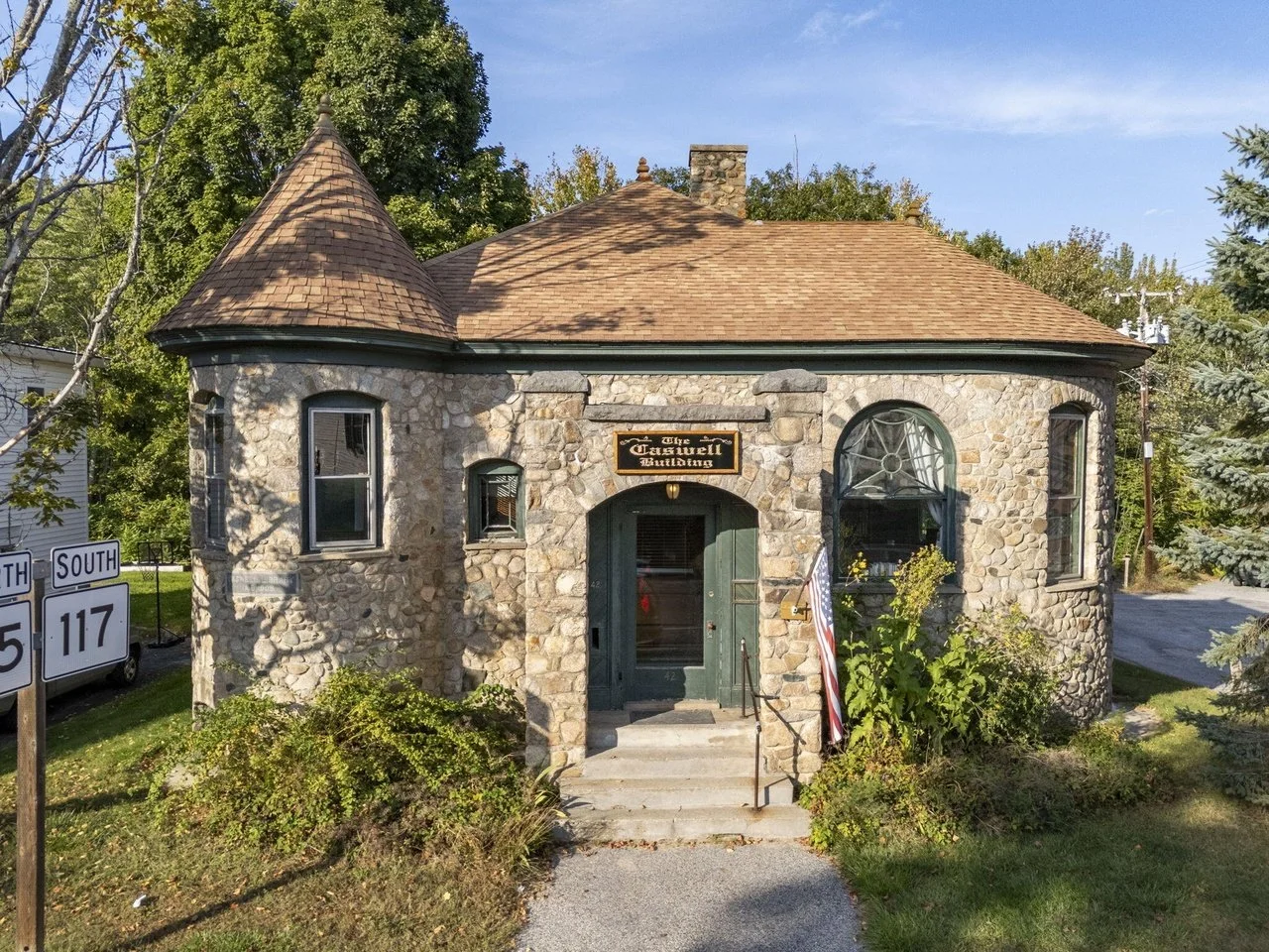 The Former Caswell Library in Harrison, ME - $449,000