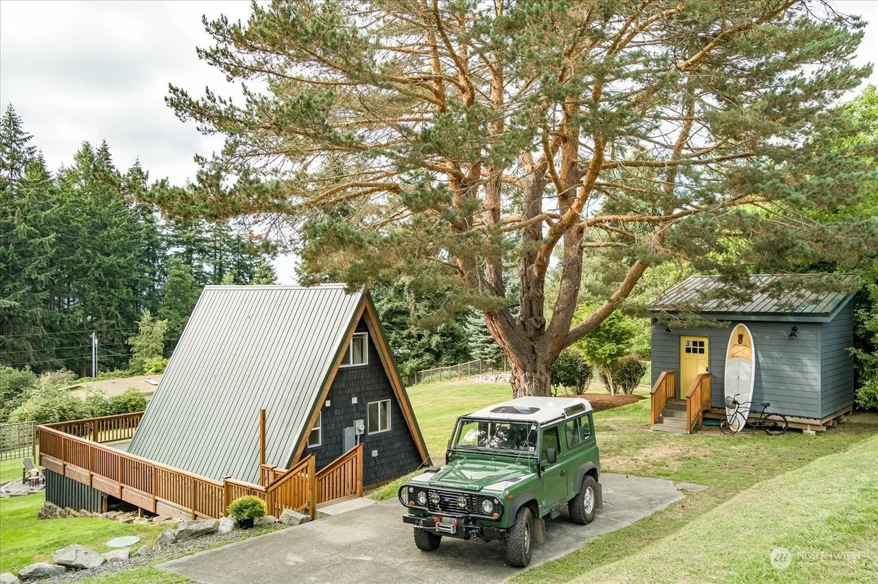 An A-Frame in Clinton, WA - $419,000